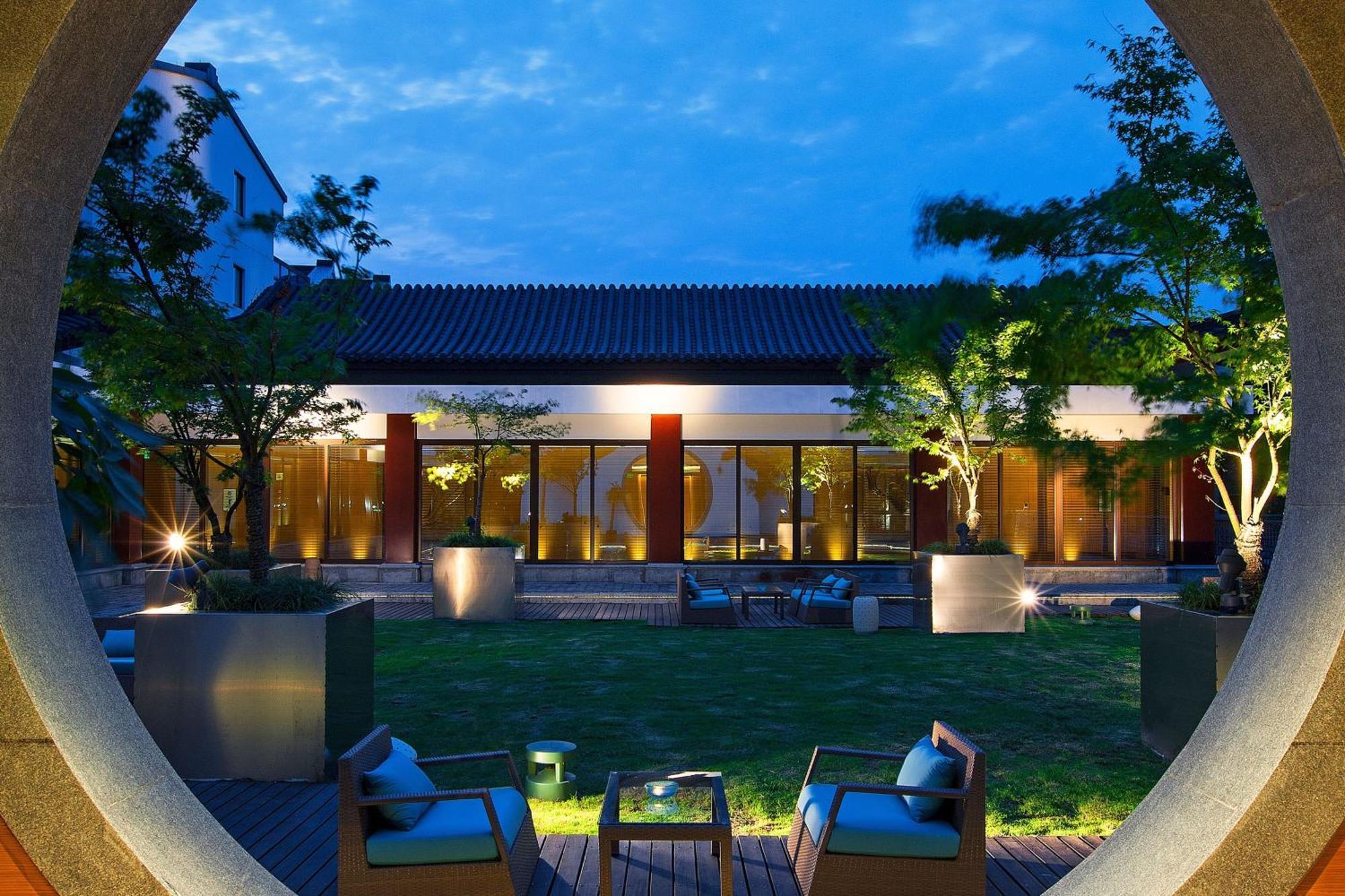 Sheraton Grand Hangzhou Wetland Park Resort מראה חיצוני תמונה